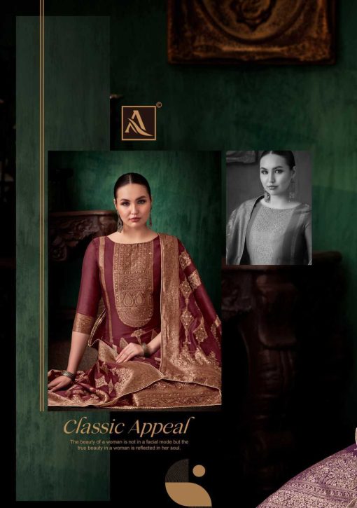 Alok Empire Jacquard Salwar Suit Catalog 6 Pcs 12 510x725 - Alok Empire Jacquard Salwar Suit Catalog 6 Pcs
