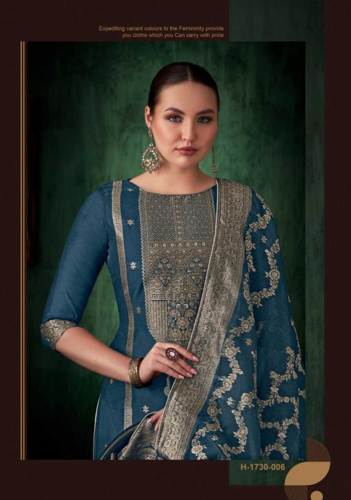 Alok Empire Jacquard Salwar Suit Catalog 6 Pcs 13 510x725 - Alok Empire Jacquard Salwar Suit Catalog 6 Pcs