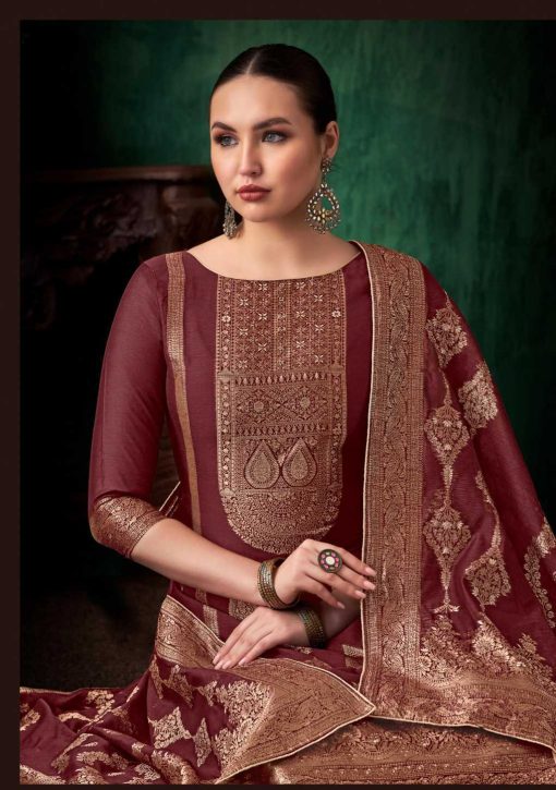 Alok Empire Jacquard Salwar Suit Catalog 6 Pcs 14 510x725 - Alok Empire Jacquard Salwar Suit Catalog 6 Pcs
