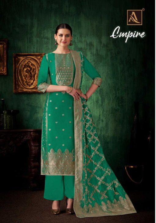 Alok Empire Jacquard Salwar Suit Catalog 6 Pcs 9 510x725 - Alok Empire Jacquard Salwar Suit Catalog 6 Pcs