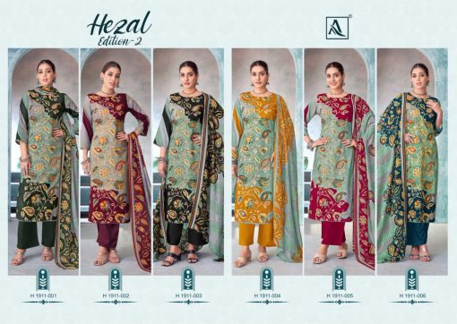 Alok Hezal Vol 2 Viscose Salwar Suit Catalog 6 Pcs 10 510x362 - Alok Hezal Vol 2 Viscose Salwar Suit Catalog 6 Pcs