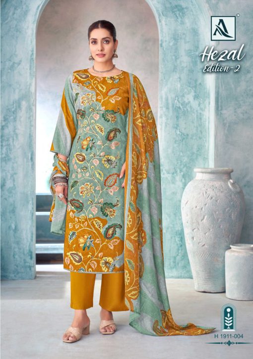 Alok Hezal Vol 2 Viscose Salwar Suit Catalog 6 Pcs 7 510x725 - Alok Hezal Vol 2 Viscose Salwar Suit Catalog 6 Pcs