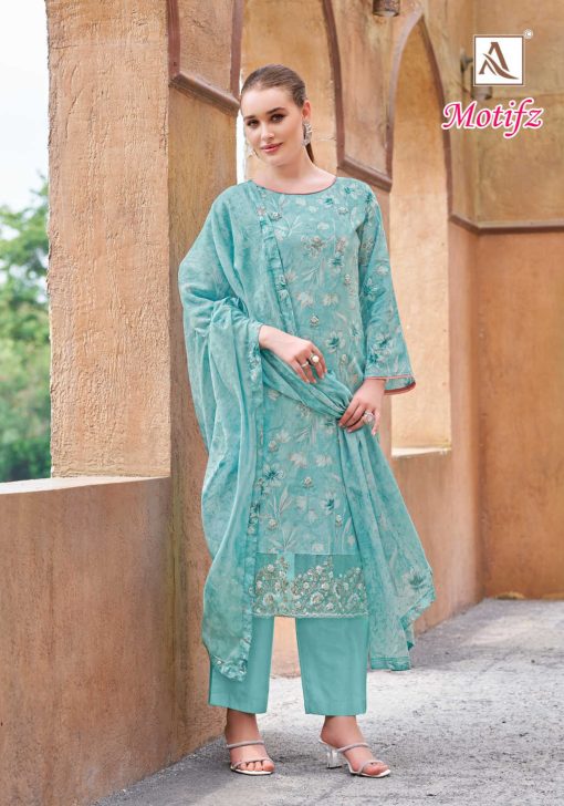 Alok Motifz Cotton Salwar Suit Catalog 6 Pcs 3 510x728 - Alok Motifz Cotton Salwar Suit Catalog 6 Pcs