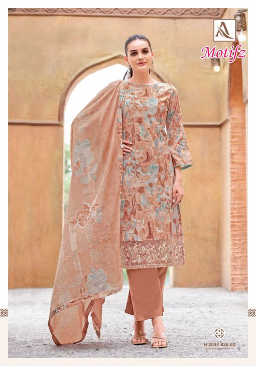 Alok Motifz Cotton Salwar Suit Catalog 6 Pcs 5 510x728 - Alok Motifz Cotton Salwar Suit Catalog 6 Pcs