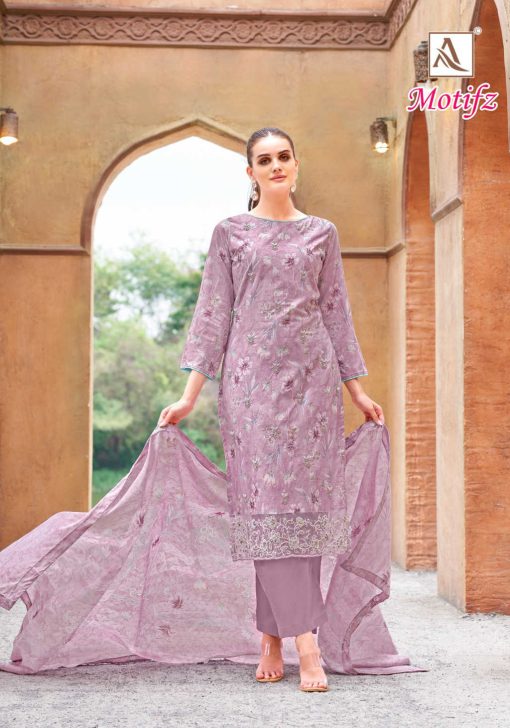 Alok Motifz Cotton Salwar Suit Catalog 6 Pcs 7 510x728 - Alok Motifz Cotton Salwar Suit Catalog 6 Pcs
