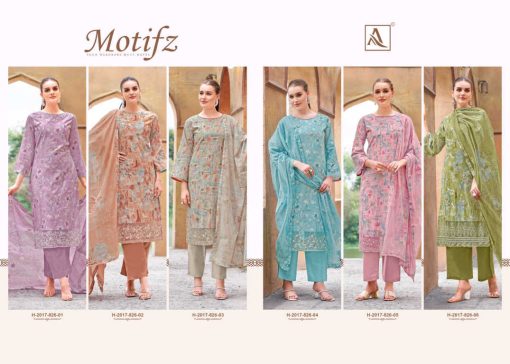 Alok Motifz Cotton Salwar Suit Catalog 6 Pcs 9 510x364 - Alok Motifz Cotton Salwar Suit Catalog 6 Pcs