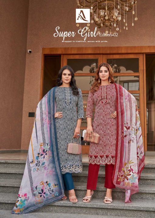 Alok Super Girl Vol 2 Cotton Salwar Suit Catalog 4 Pcs 1 510x714 - Alok Super Girl Vol 2 Cotton Salwar Suit Catalog 4 Pcs
