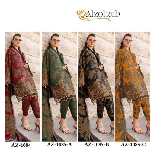 Alzohaib DN 1084 1085 Chiffon Cotton Salwar Suit Catalog 4 Pcs 10 510x510 - Alzohaib DN 1084-1085 Chiffon Cotton Salwar Suit Catalog 4 Pcs