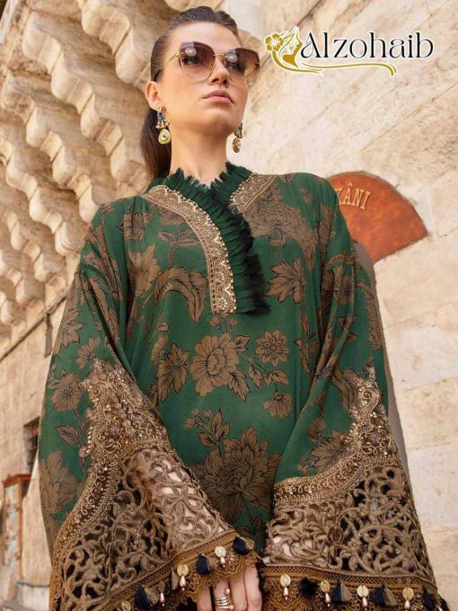Alzohaib DN 1084 1085 Chiffon Cotton Salwar Suit Catalog 4 Pcs 3 510x680 - Alzohaib DN 1084-1085 Chiffon Cotton Salwar Suit Catalog 4 Pcs