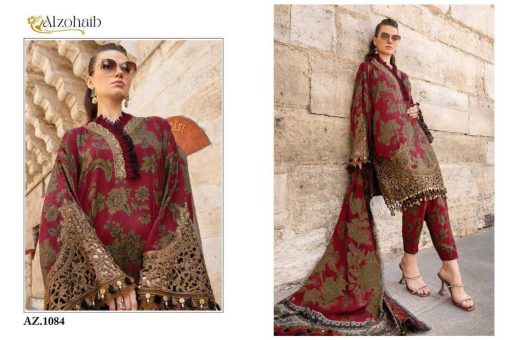 Alzohaib DN 1084 1085 Chiffon Cotton Salwar Suit Catalog 4 Pcs 4 510x340 - Alzohaib DN 1084-1085 Chiffon Cotton Salwar Suit Catalog 4 Pcs
