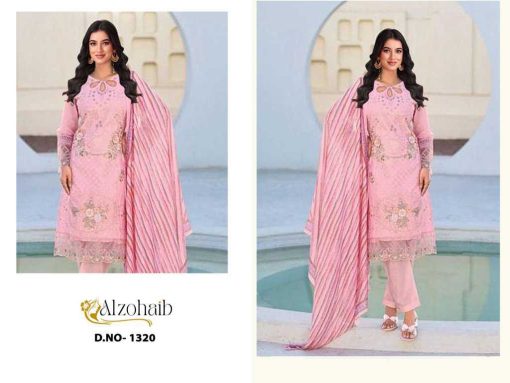 Alzohaib Yasmin Chiffon Cotton Salwar Suit Catalog 6 Pcs 2 510x383 - Alzohaib Yasmin Chiffon Cotton Salwar Suit Catalog 6 Pcs