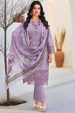 Alzohaib Yasmin Chiffon Cotton Salwar Suit Catalog 6 Pcs