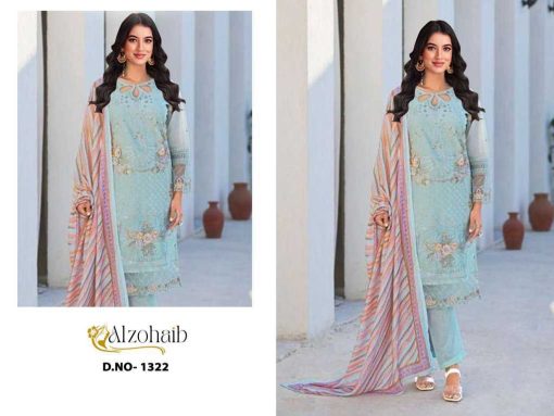 Alzohaib Yasmin Chiffon Cotton Salwar Suit Catalog 6 Pcs 4 510x383 - Alzohaib Yasmin Chiffon Cotton Salwar Suit Catalog 6 Pcs