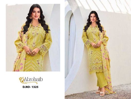 Alzohaib Yasmin Chiffon Cotton Salwar Suit Catalog 6 Pcs 7 510x383 - Alzohaib Yasmin Chiffon Cotton Salwar Suit Catalog 6 Pcs