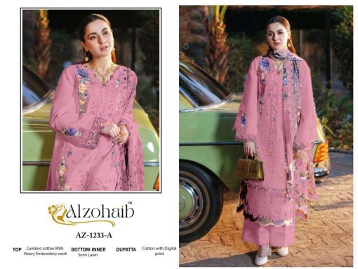 Alzohaib Zahra Vol 2 Chiffon Cotton Salwar Suit Catalog 4 Pcs 2 510x383 - Alzohaib Zahra Vol 2 Chiffon Cotton Salwar Suit Catalog 4 Pcs