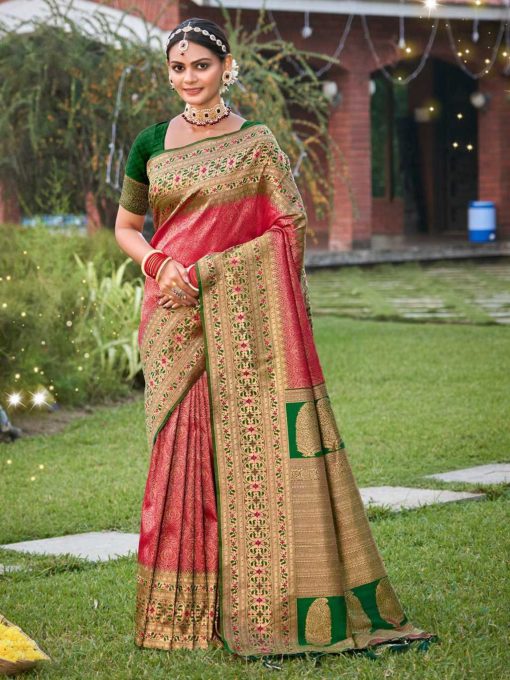 Astita Gauri Banarasi Silk Saree Sari Catalog 3 Pcs 3 510x680 - Astita Gauri Banarasi Silk Saree Sari Catalog 3 Pcs