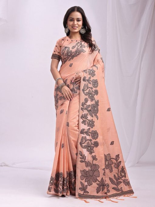 Astita Kashira Cotton Saree Sari Catalog 6 Pcs 6 510x680 - Astita Kashira Cotton Saree Sari Catalog 6 Pcs