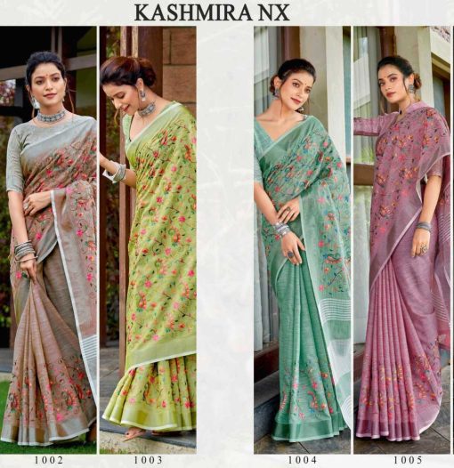 Astita Kashmira NX Cotton Saree Sari Catalog 4 Pcs 5 510x526 - Astita Kashmira NX Cotton Saree Sari Catalog 4 Pcs