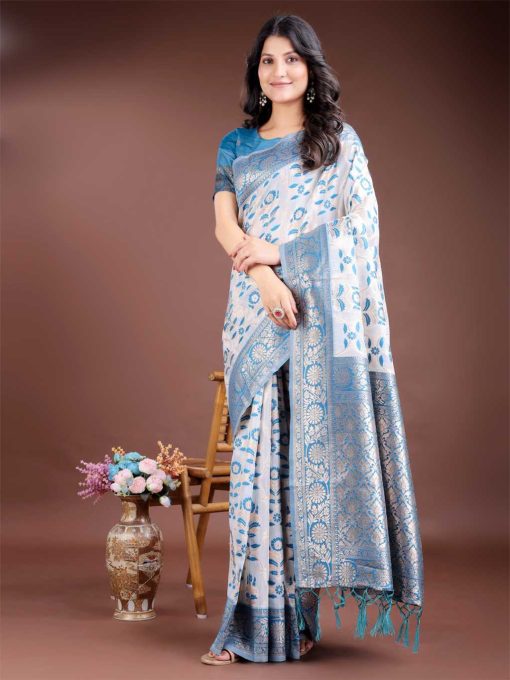Astita Linen Queen Vol 8 Saree Sari Catalog 6 Pcs 5 510x680 - Astita Linen Queen Vol 8 Saree Sari Catalog 6 Pcs