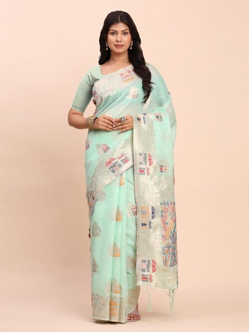 Astita Linen Stori Saree Sari Catalog 4 Pcs 2 510x680 - Astita Linen Stori Saree Sari Catalog 4 Pcs