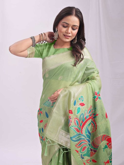 Astita Morni Cotton Saree Sari Catalog 6 Pcs 24 510x680 - Astita Morni Cotton Saree Sari Catalog 6 Pcs