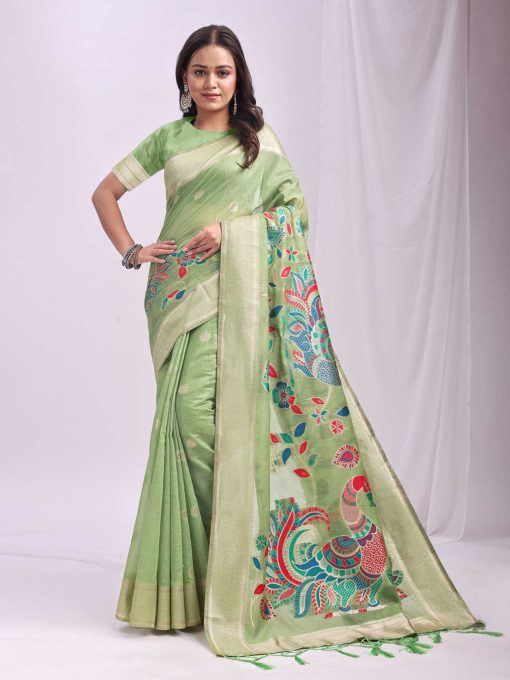 Astita Morni Cotton Saree Sari Catalog 6 Pcs 28 510x680 - Astita Morni Cotton Saree Sari Catalog 6 Pcs