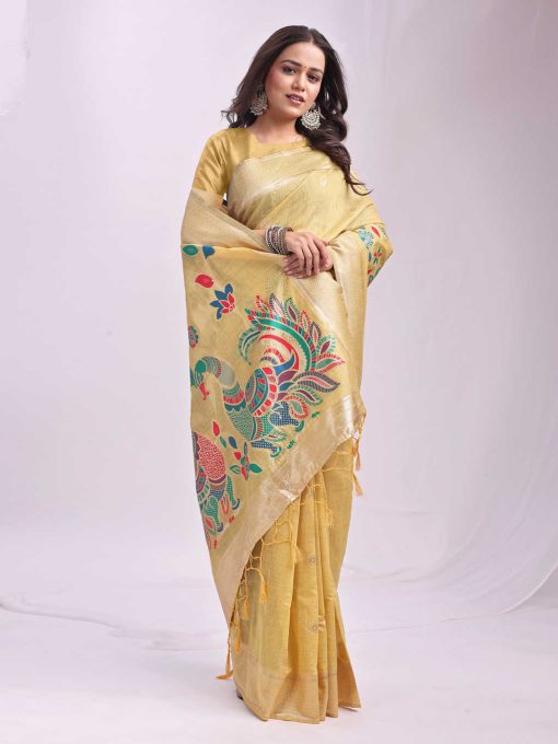 Astita Morni Cotton Saree Sari Catalog 6 Pcs 9 510x680 - Astita Morni Cotton Saree Sari Catalog 6 Pcs