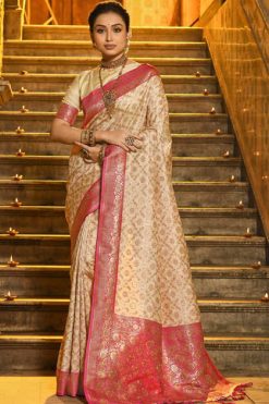 Astita Rajvastra Banarasi Silk Saree Sari Catalog 6 Pcs 247x371 - Surat Fabrics