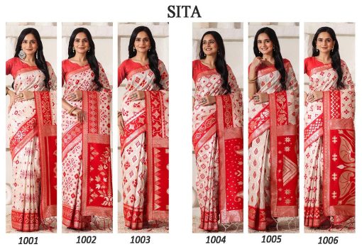 Astita Sita Cotton Saree Sari Catalog 6 Pcs 7 510x348 - Astita Sita Cotton Saree Sari Catalog 6 Pcs