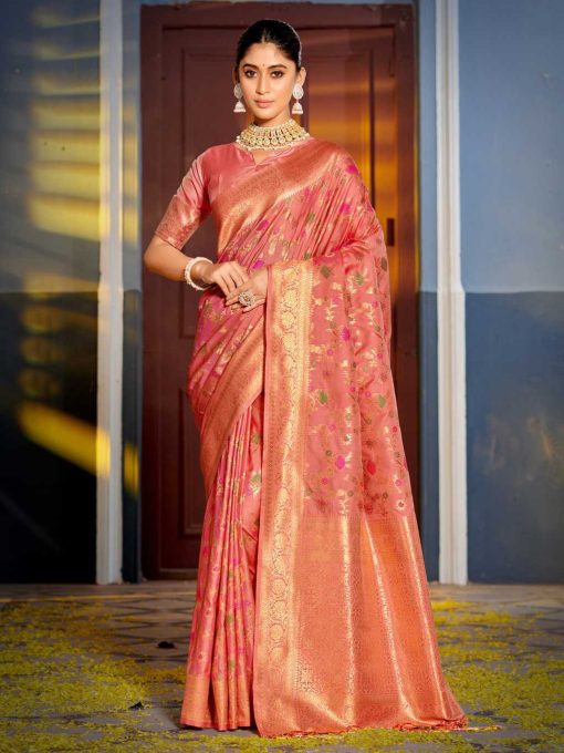 Astita Swarnika Banarasi Silk Saree Sari Catalog 6 Pcs 2 510x680 - Astita Swarnika Banarasi Silk Saree Sari Catalog 6 Pcs