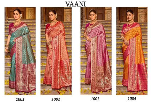 Astita Vaani Banarasi Silk Saree Sari Catalog 4 Pcs 5 510x348 - Astita Vaani Banarasi Silk Saree Sari Catalog 4 Pcs