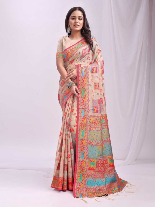 Astita Vastraloom Cotton Saree Sari Catalog 6 Pcs 6 510x680 - Astita Vastraloom Cotton Saree Sari Catalog 6 Pcs