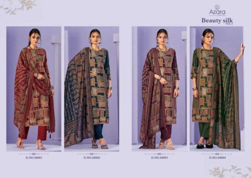 Azara Beauty Silk Vol 3 Muslin Salwar Suit Catalog 4 Pcs 6 510x362 - Azara Beauty Silk Vol 3 Muslin Salwar Suit Catalog 4 Pcs