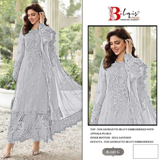 Bilqis B 143 E H Georgette Salwar Suit Catalog 4 Pcs 3 510x510 - Bilqis B 143 E-H Georgette Salwar Suit Catalog 4 Pcs