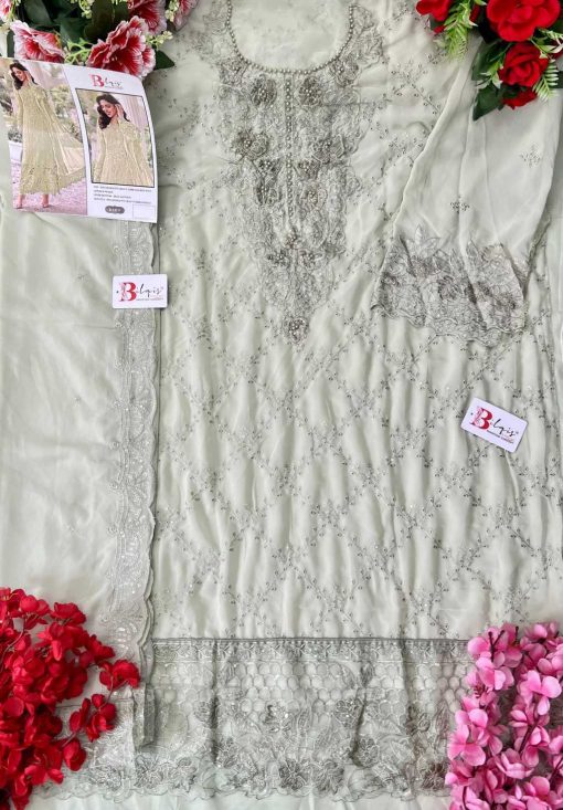 Bilqis B 143 E H Georgette Salwar Suit Catalog 4 Pcs 6 510x733 - Bilqis B 143 E-H Georgette Salwar Suit Catalog 4 Pcs