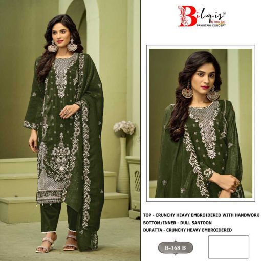 Bilqis B 168 A D Fancy Salwar Suit Catalog 4 Pcs 3 510x510 - Bilqis B 168 A-D Fancy Salwar Suit Catalog 4 Pcs
