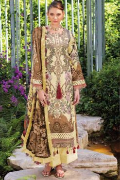 Deepsy Jade Bliss Lawn Vol 25 Chiffon Cotton Salwar Suit Catalog 6 Pcs