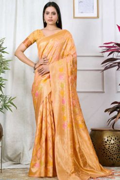 Hi Studio Flora Linen Series Vol 1 Saree Sari Catalog 5 Pcs