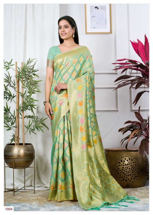Hi Studio Flora Linen Series Vol 1 Saree Sari Catalog 5 Pcs 6 510x714 - Hi Studio Flora Linen Series Vol 1 Saree Sari Catalog 5 Pcs