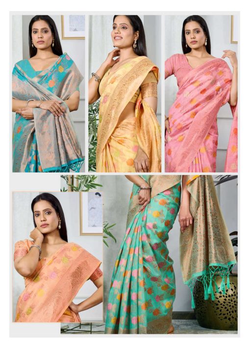 Hi Studio Flora Linen Series Vol 2 Saree Sari Catalog 5 Pcs 2 510x714 - Hi Studio Flora Linen Series Vol 2 Saree Sari Catalog 5 Pcs