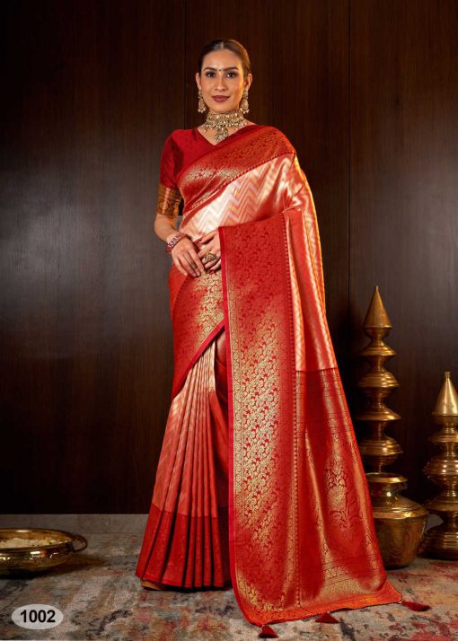 Hi Studio Kanjivaram Series Vol 4 Silk Saree Sari Catalog 6 Pcs 4 510x714 - Hi Studio Kanjivaram Series Vol 4 Silk Saree Sari Catalog 6 Pcs