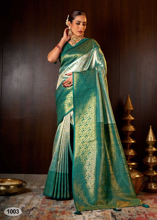 Hi Studio Kanjivaram Series Vol 4 Silk Saree Sari Catalog 6 Pcs 5 510x714 - Hi Studio Kanjivaram Series Vol 4 Silk Saree Sari Catalog 6 Pcs