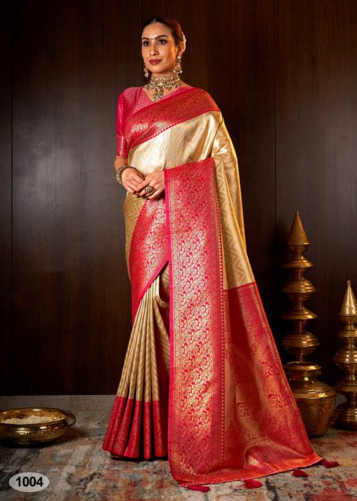 Hi Studio Kanjivaram Series Vol 4 Silk Saree Sari Catalog 6 Pcs 6 510x714 - Hi Studio Kanjivaram Series Vol 4 Silk Saree Sari Catalog 6 Pcs