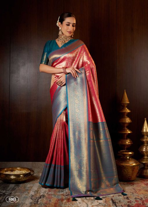 Hi Studio Kanjivaram Series Vol 9 Silk Saree Sari Catalog 6 Pcs 5 510x714 - Hi Studio Kanjivaram Series Vol 9 Silk Saree Sari Catalog 6 Pcs