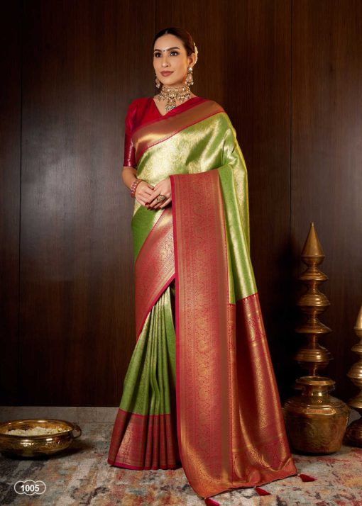 Hi Studio Kanjivaram Series Vol 9 Silk Saree Sari Catalog 6 Pcs 7 510x714 - Hi Studio Kanjivaram Series Vol 9 Silk Saree Sari Catalog 6 Pcs