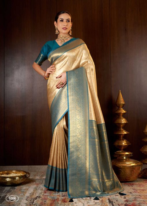 Hi Studio Kanjivaram Series Vol 9 Silk Saree Sari Catalog 6 Pcs 8 510x714 - Hi Studio Kanjivaram Series Vol 9 Silk Saree Sari Catalog 6 Pcs