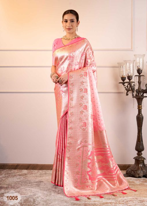 Hi Studio Makhmali Satin Series Vol 7 Saree Sari Catalog 5 Pcs 7 510x714 - Hi Studio Makhmali Satin Series Vol 7 Saree Sari Catalog 5 Pcs