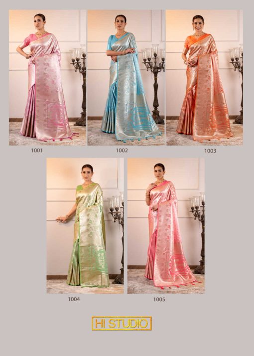 Hi Studio Makhmali Satin Series Vol 7 Saree Sari Catalog 5 Pcs 8 510x714 - Hi Studio Makhmali Satin Series Vol 7 Saree Sari Catalog 5 Pcs