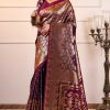 Hi Studio Malabar Satin Series Vol 6 Saree Sari Catalog 4 Pcs