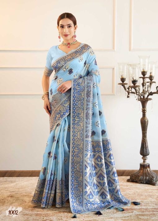 Hi Studio Mulberry Cotton Series Vol 1 Saree Sari Catalog 5 Pcs 4 510x714 - Hi Studio Mulberry Cotton Series Vol 1 Saree Sari Catalog 5 Pcs